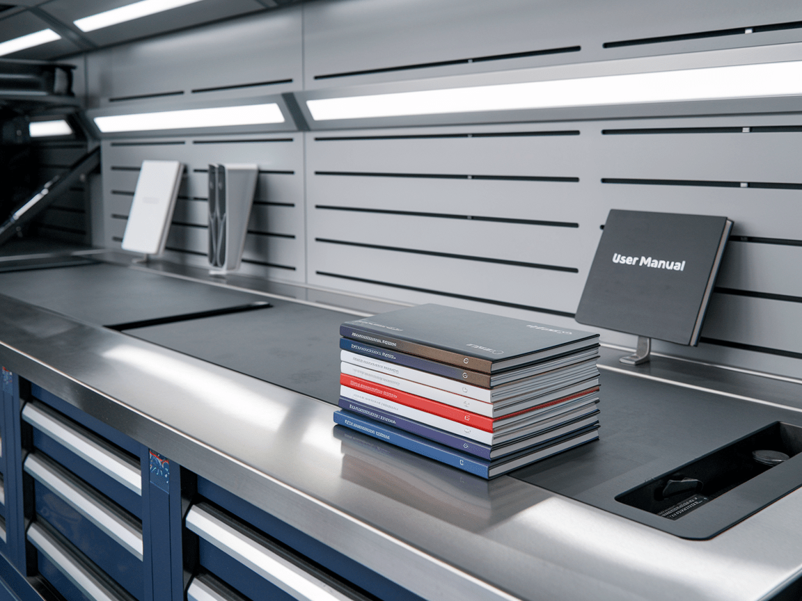 Smart garage integrated systems manuals.