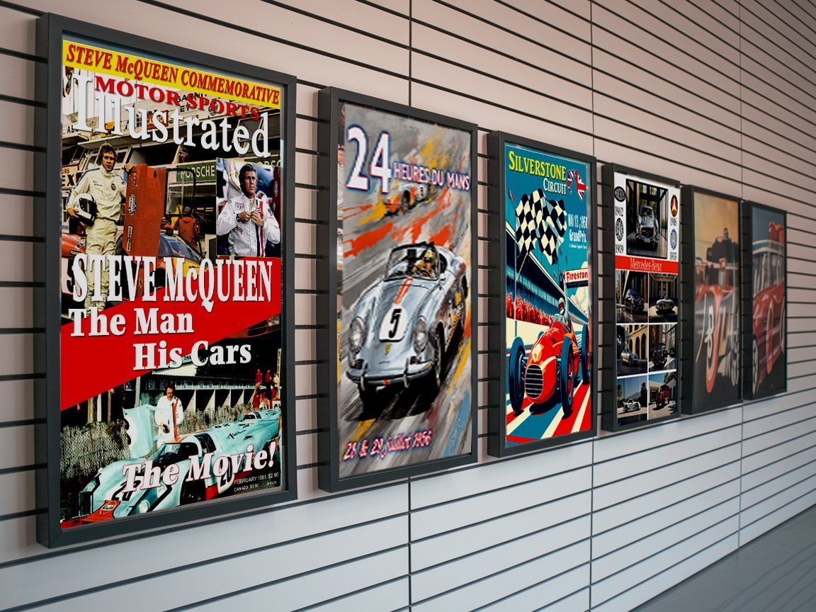 Garage graphics.
