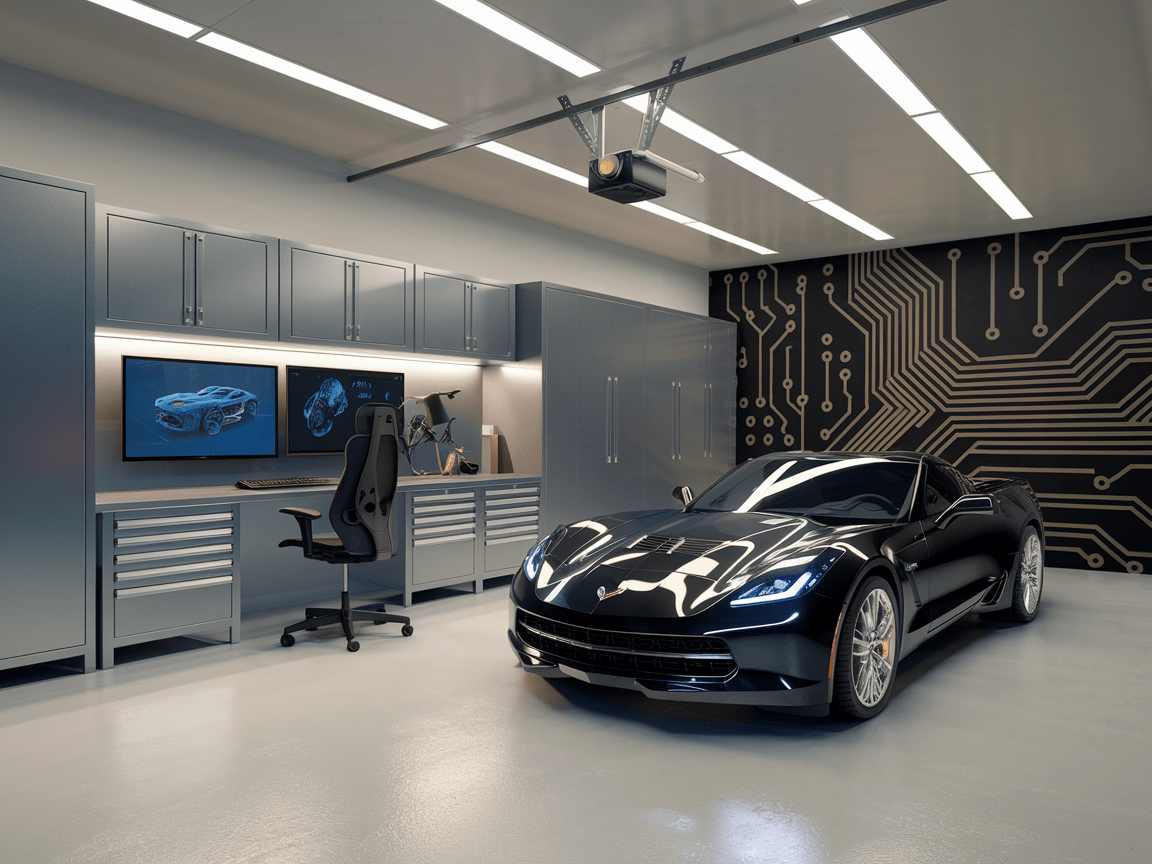 Garage personalization.